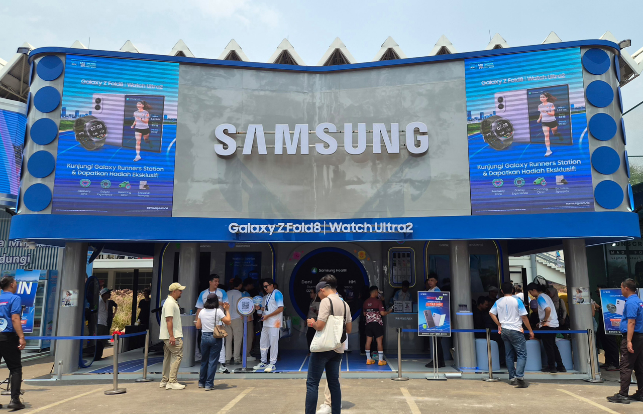Ekosistem Samsung Galaxy Mengubah Pengalaman Lari di Jakarta Running Festival