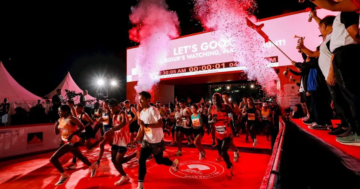 Borobudur Marathon: Ballot Ketat, Rute Legendaris, dan 12.500 Pelari
