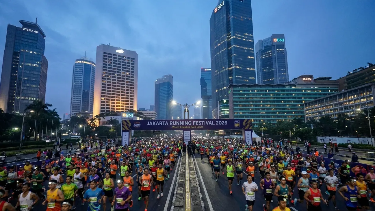 Jakarta Running Festival Raih Label Emas, Babak Baru Lari Jalan Raya