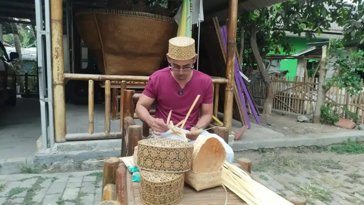 Dari Tangerang ke Qatar: Anyaman Bambu Tradisional Menjadi Kerajinan Ekspor
