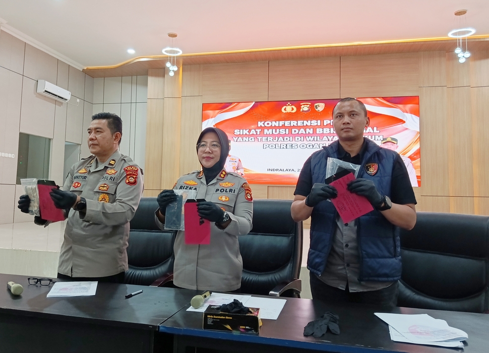 Operasi Sikat Musi Ungkap 19 Kasus Pencurian dan Amankan 21 Tersangka