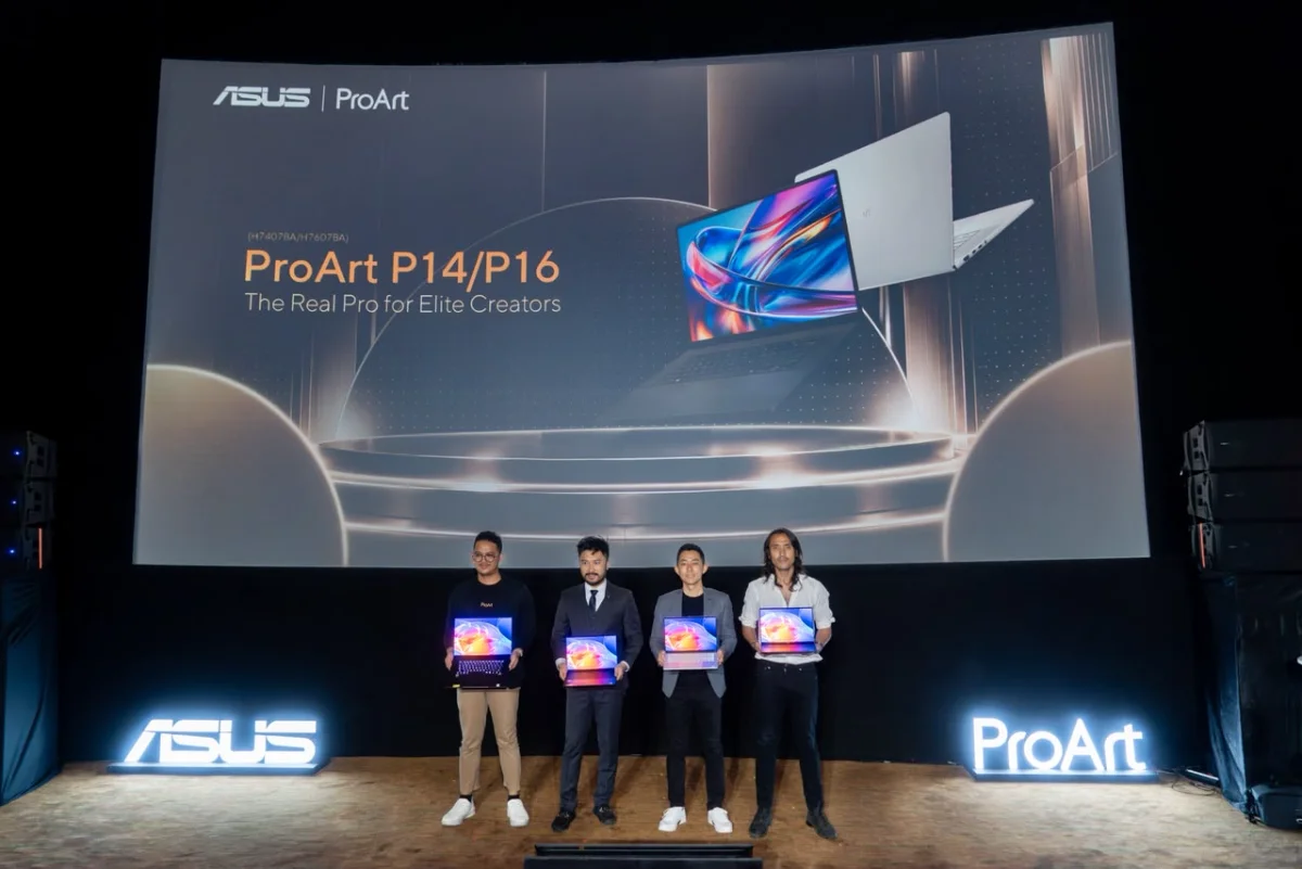 ASUS ProArt P14 dan P16 Bawa AI Generatif ke Laptop