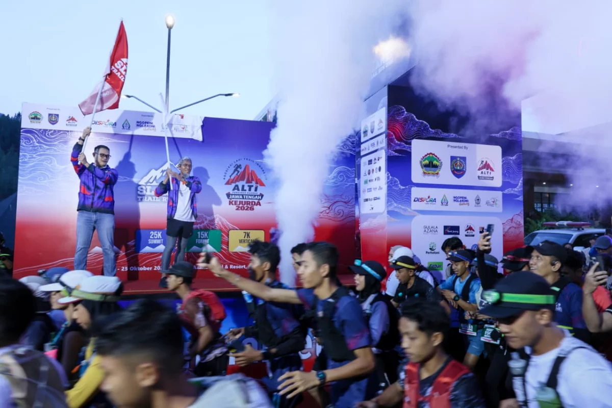 Gunung Slamet Menjadi Ujian Seleksi Atlet Trail Menuju PON