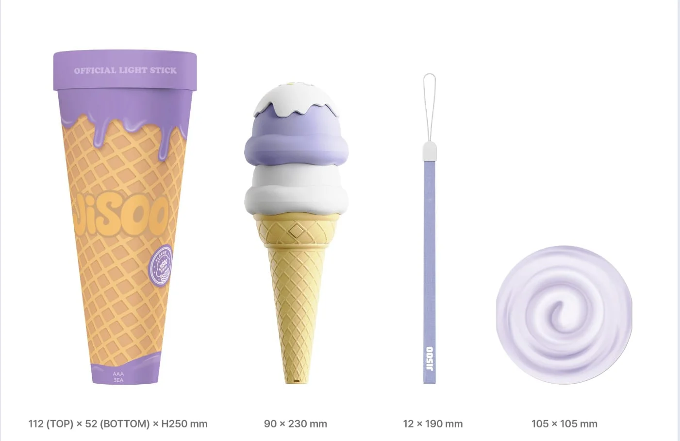 Jisoo Rilis Light Stick Es Krim dan Menguatkan Branding Solonya