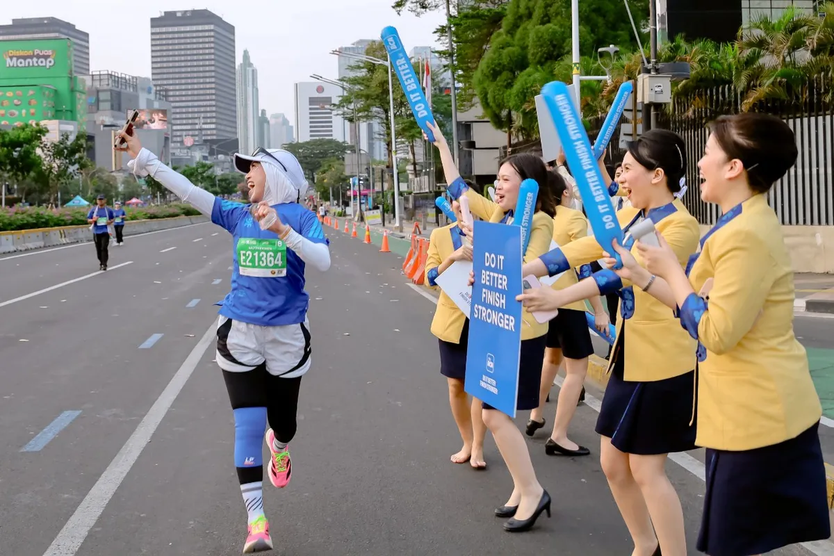 37.000 Pelari Ramaikan Festival Lari Terbesar: Jakarta Menuju Destinasi Marathon Global