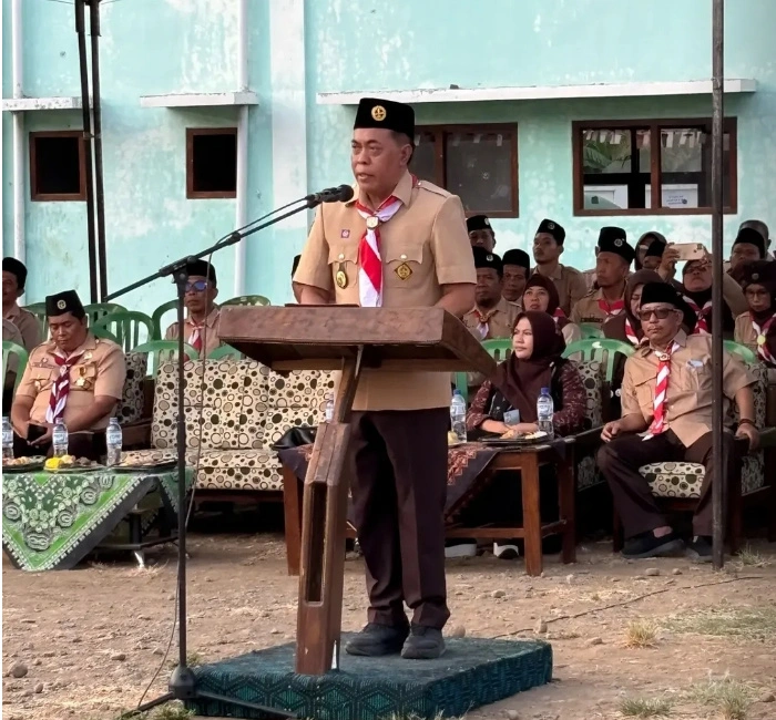 Kemah Pramuka Santri Menyatukan Keterampilan dan Pengabdian