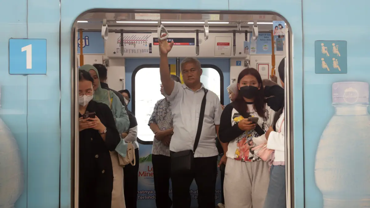 MRT Jakarta Mulai Beroperasi Pukul 03.00 untuk Antar Pelari