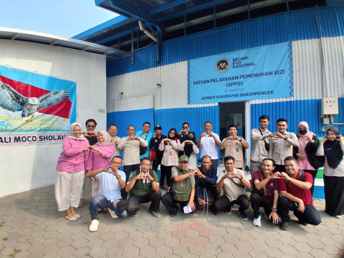 Sidak Dapur SPPG: Mutu Layanan dan Higiene Jadi Sorotan