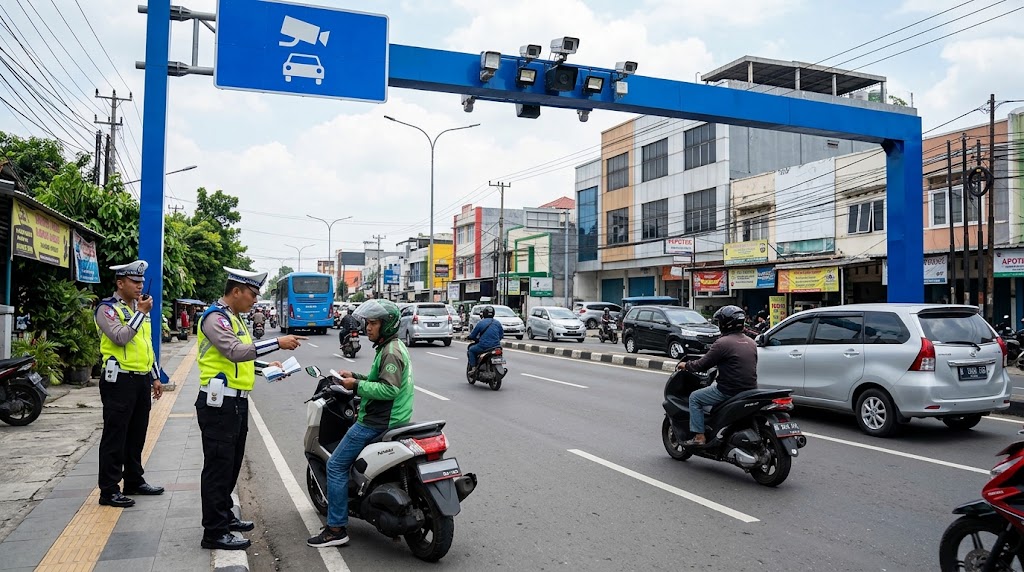 Kamera ETLE Tak Menjangkau Semua Pelanggaran: Perlukah Tilang Manual?