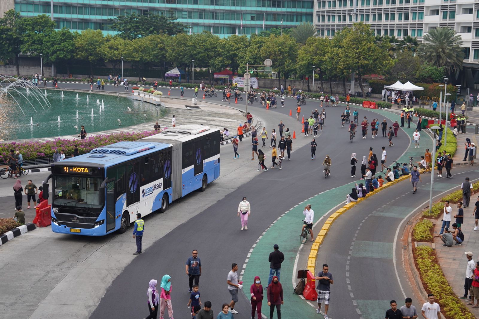 Peserta JRF Bisa Naik Transportasi Umum Gratis: Syarat dan Perubahan Rute