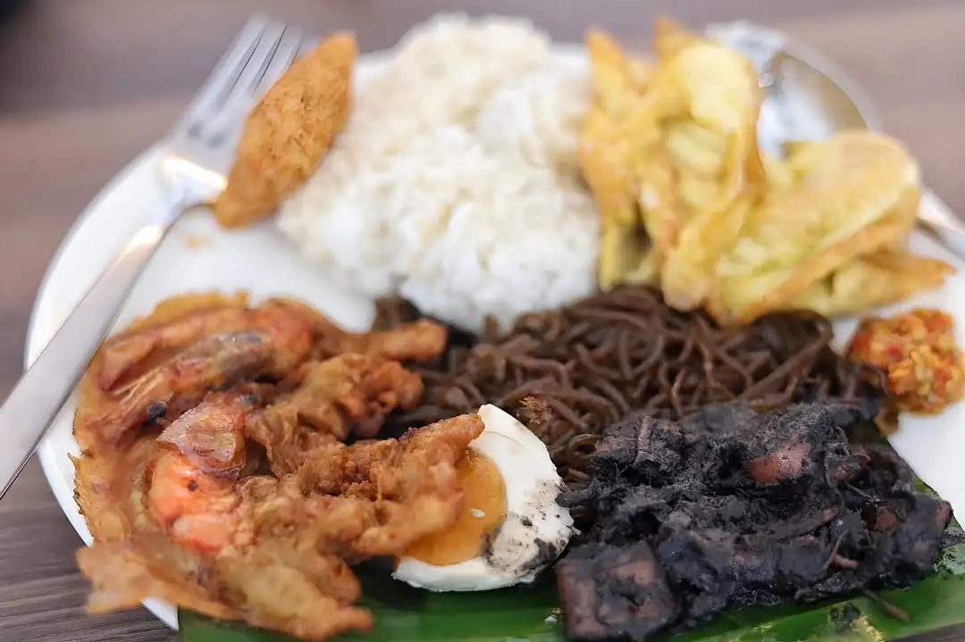 Nasi Mawut Cumi Hitam Anti Alot dan Anti Pahit, dari Takaran Tinta sampai Waktu Tumis 3 Menit