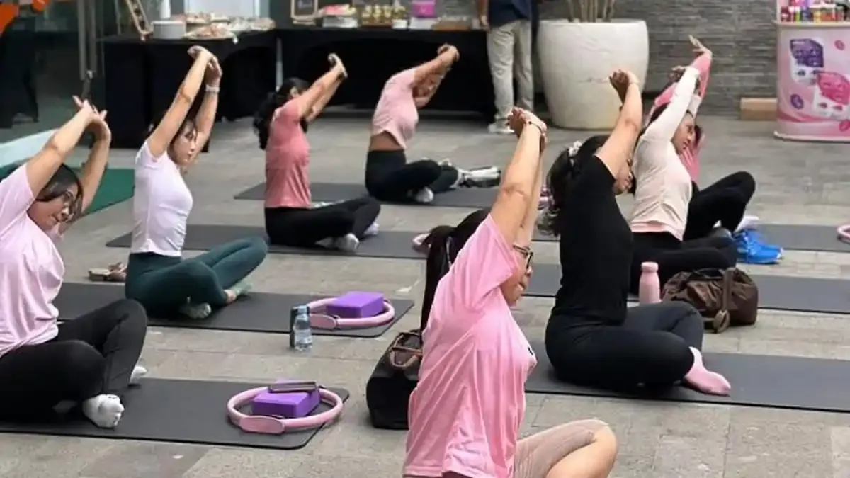 Yoga dan Pilates Menjadi Pintu Masuk Edukasi Kesehatan