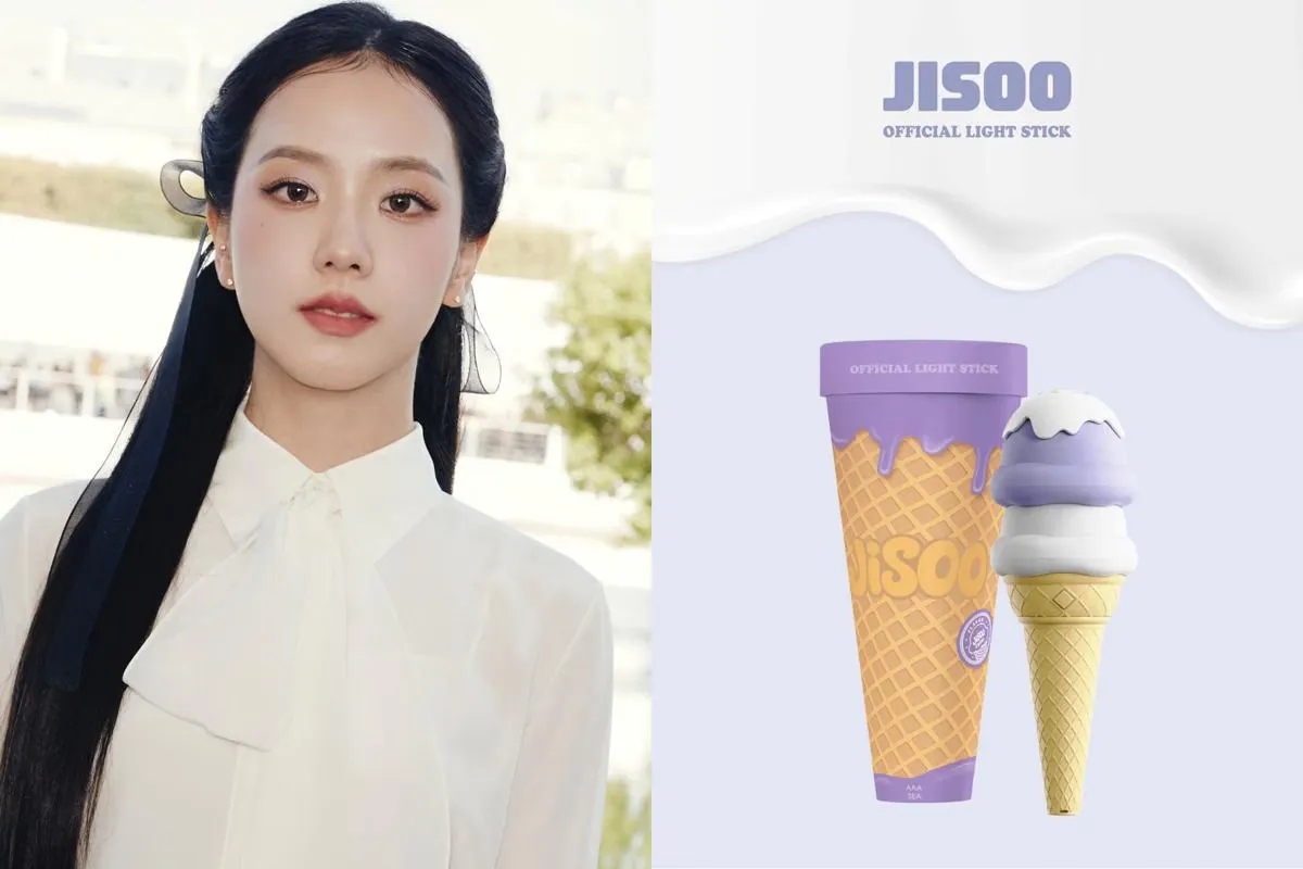 Jisoo Perkenalkan Light Stick Solo Berbentuk Es Krim