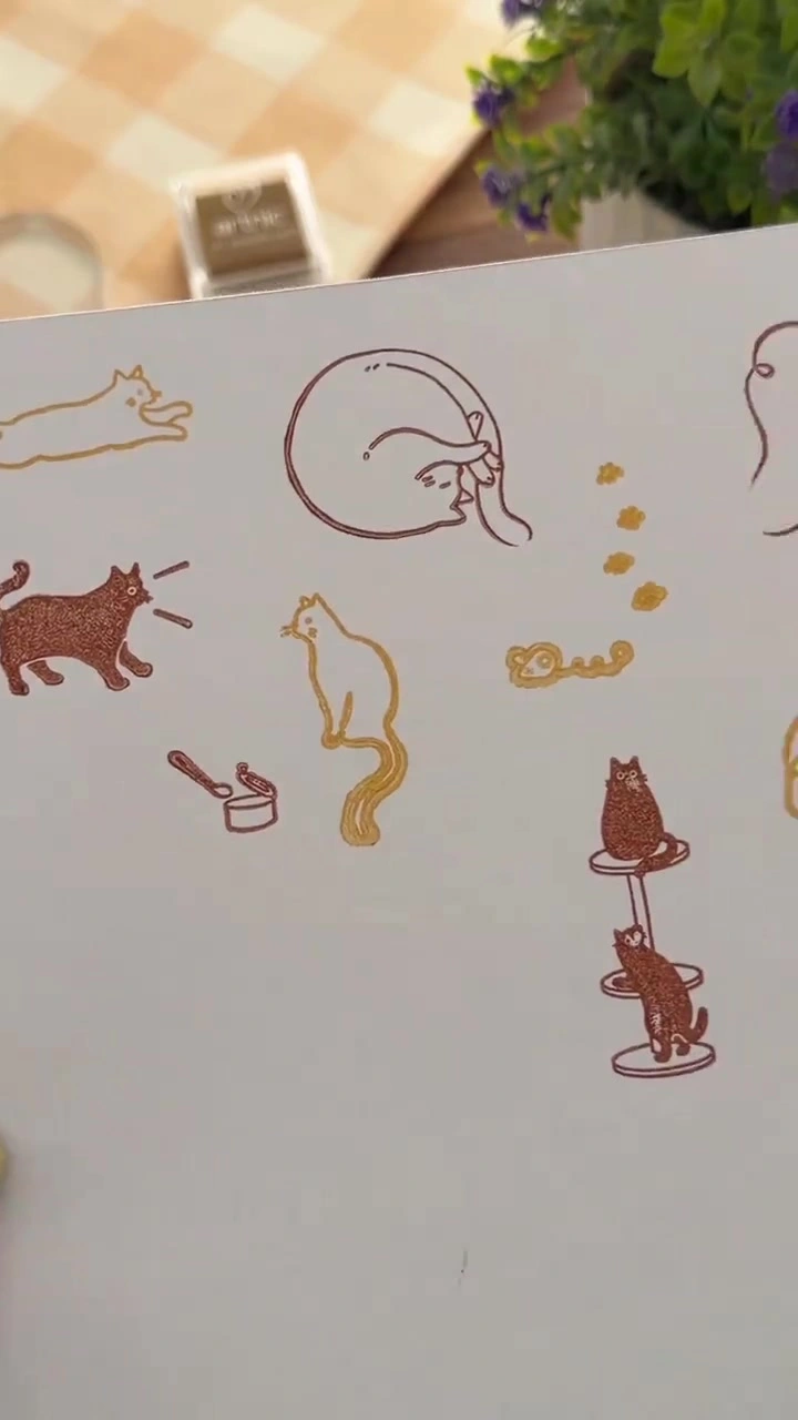 Stempel Kucing buat Journaling: Lucu, tapi Kepakai?