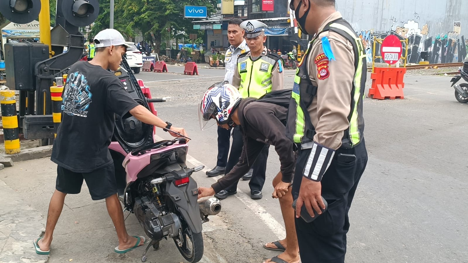 Operasi Patuh Sasar Knalpot Brong dan Balap Liar
