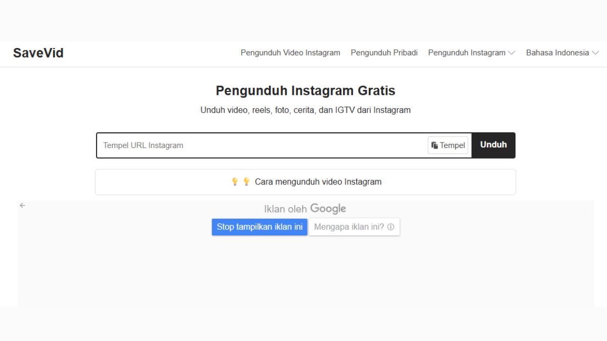Cara Memilih Situs untuk Mengunduh Foto Instagram dengan Kualitas Terjaga