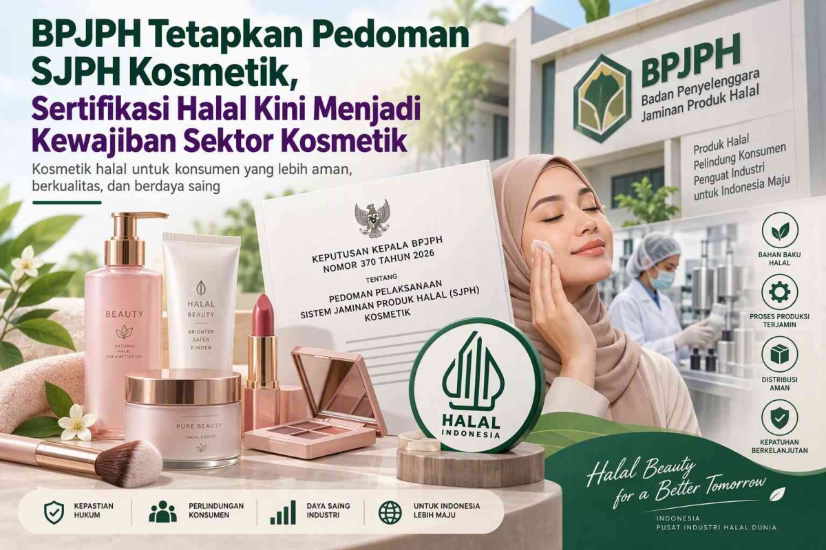 Sertifikasi Halal Kosmetik Kini Menjadi Kewajiban