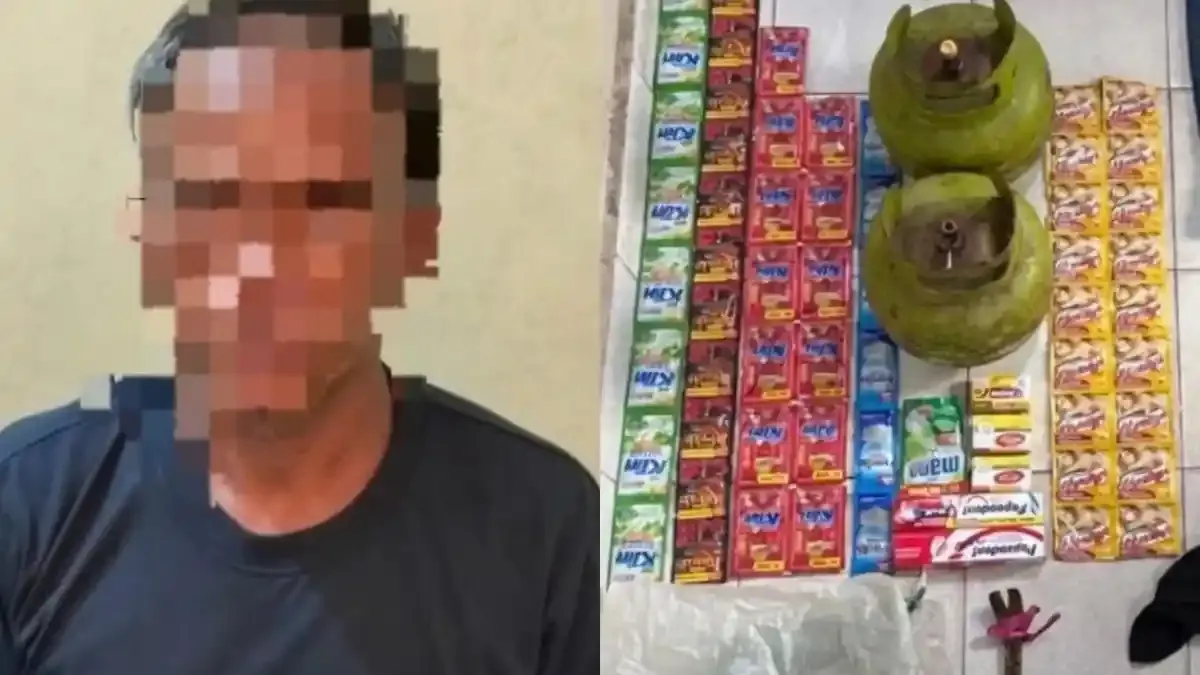 Rekaman CCTV Ungkap Pencurian Sawit dan Pembobolan Toko