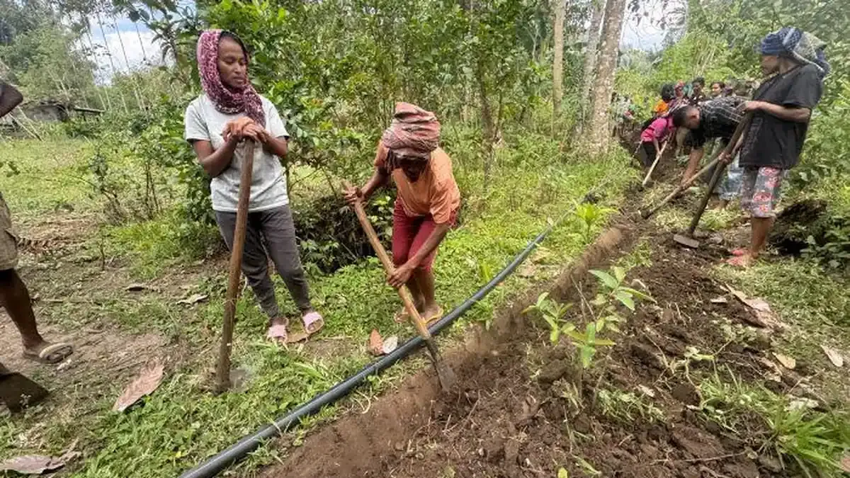 Jaringan Pipa dan Sumur Bor Bantu Warga Menghadapi Krisis Air