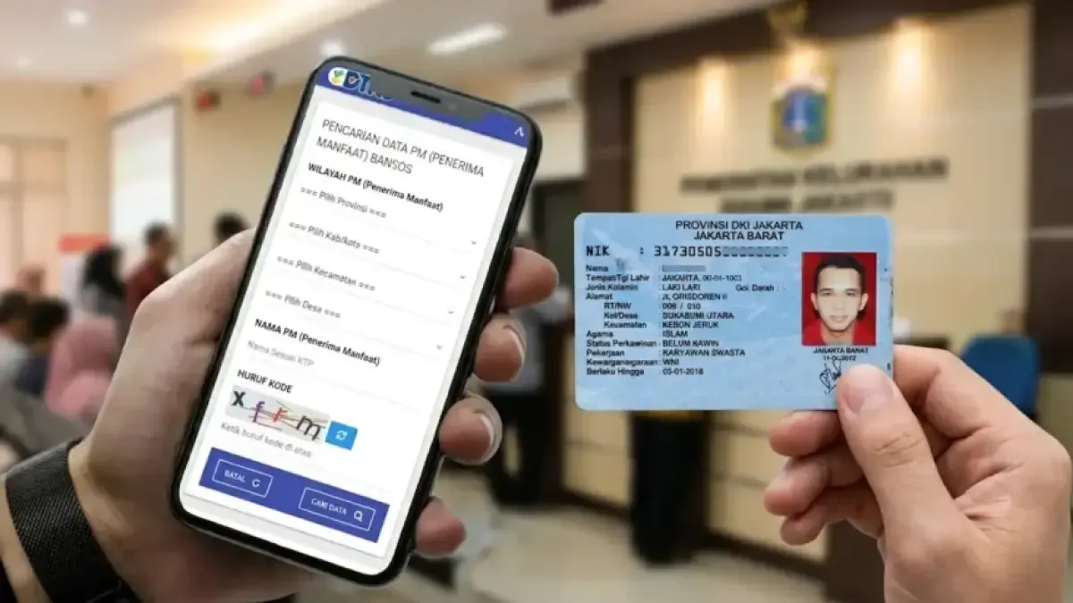 Cara Cek Status Bansos Lewat HP dengan NIK KTP