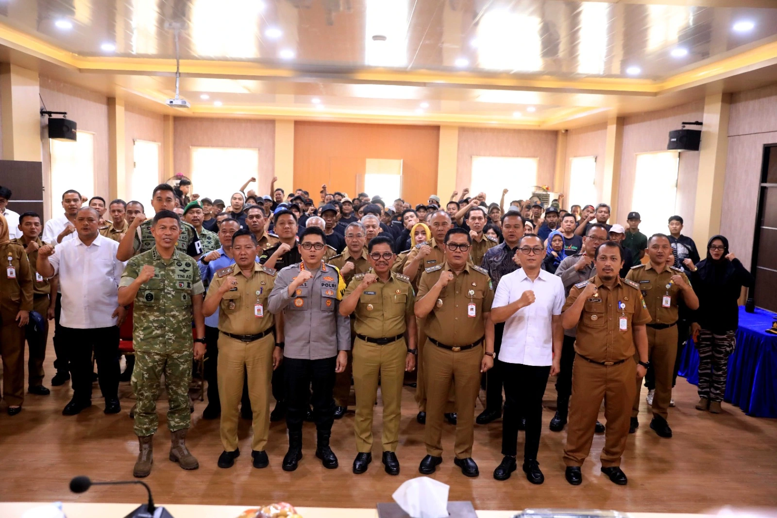 1.000 Personel Satlinmas Disiapkan untuk Apel Besar