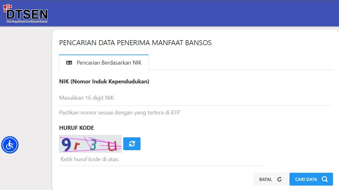Cara Cek Status PKH dan BPNT Lewat HP dengan NIK KTP