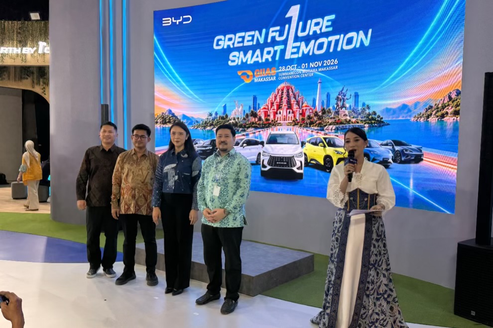 BYD M6 EV Tiba di Makassar, Jarak Tempuh hingga 450 Km