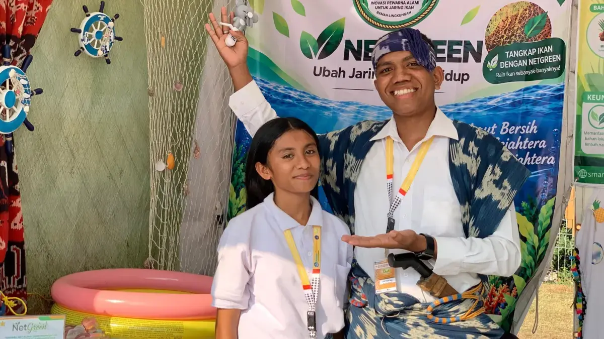Dari Limbah Sagu hingga Jaring Alami, Siswa Raih Medali FIKSI