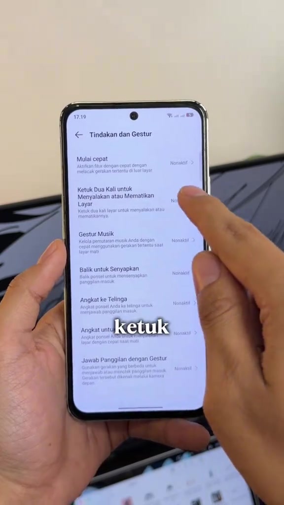 Layar HP Android Bisa Nyala-Mati dengan Ketuk Dua Kali? Ini Cara Ceknya