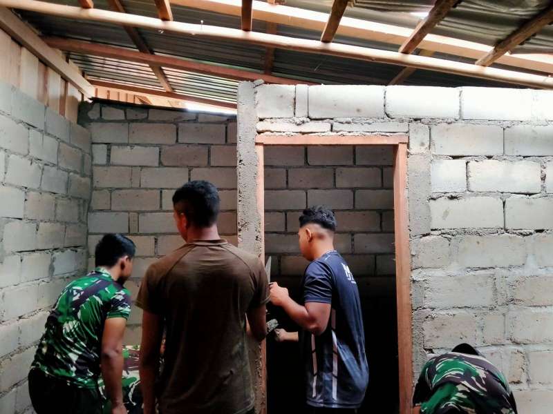 TMMD Percepat Pembangunan MCK dan Sumur Bor untuk Warga