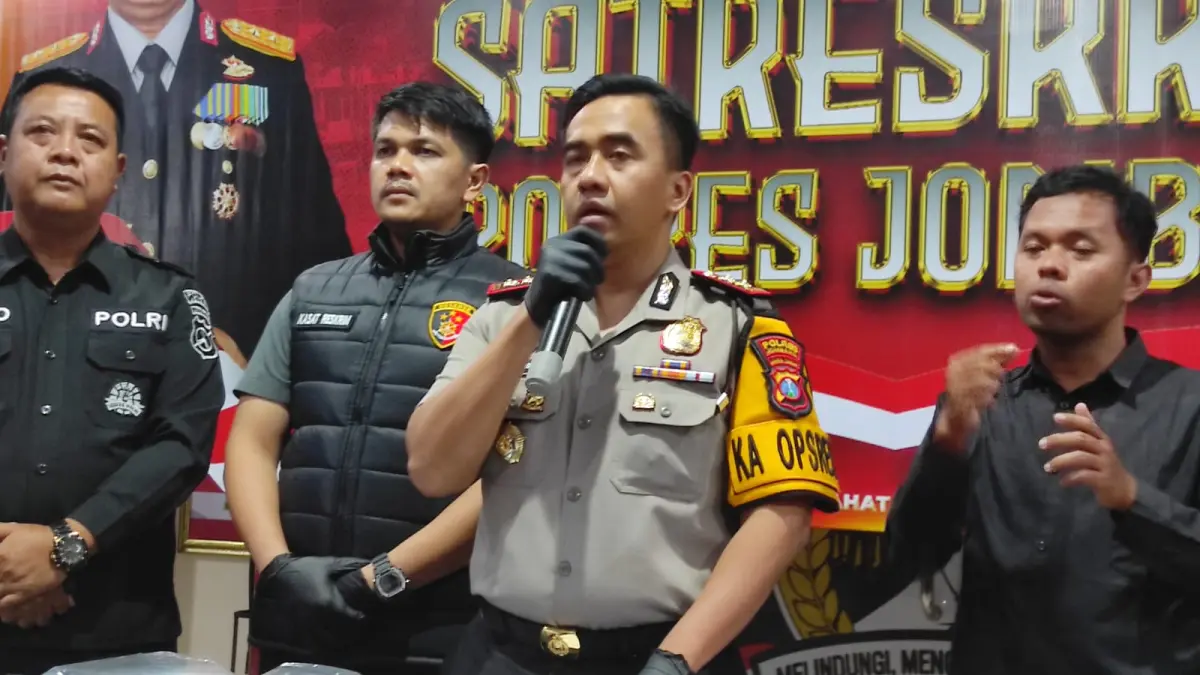 Polres Jombang Ungkap 14 Kasus Pencurian, Amankan 17 Tersangka
