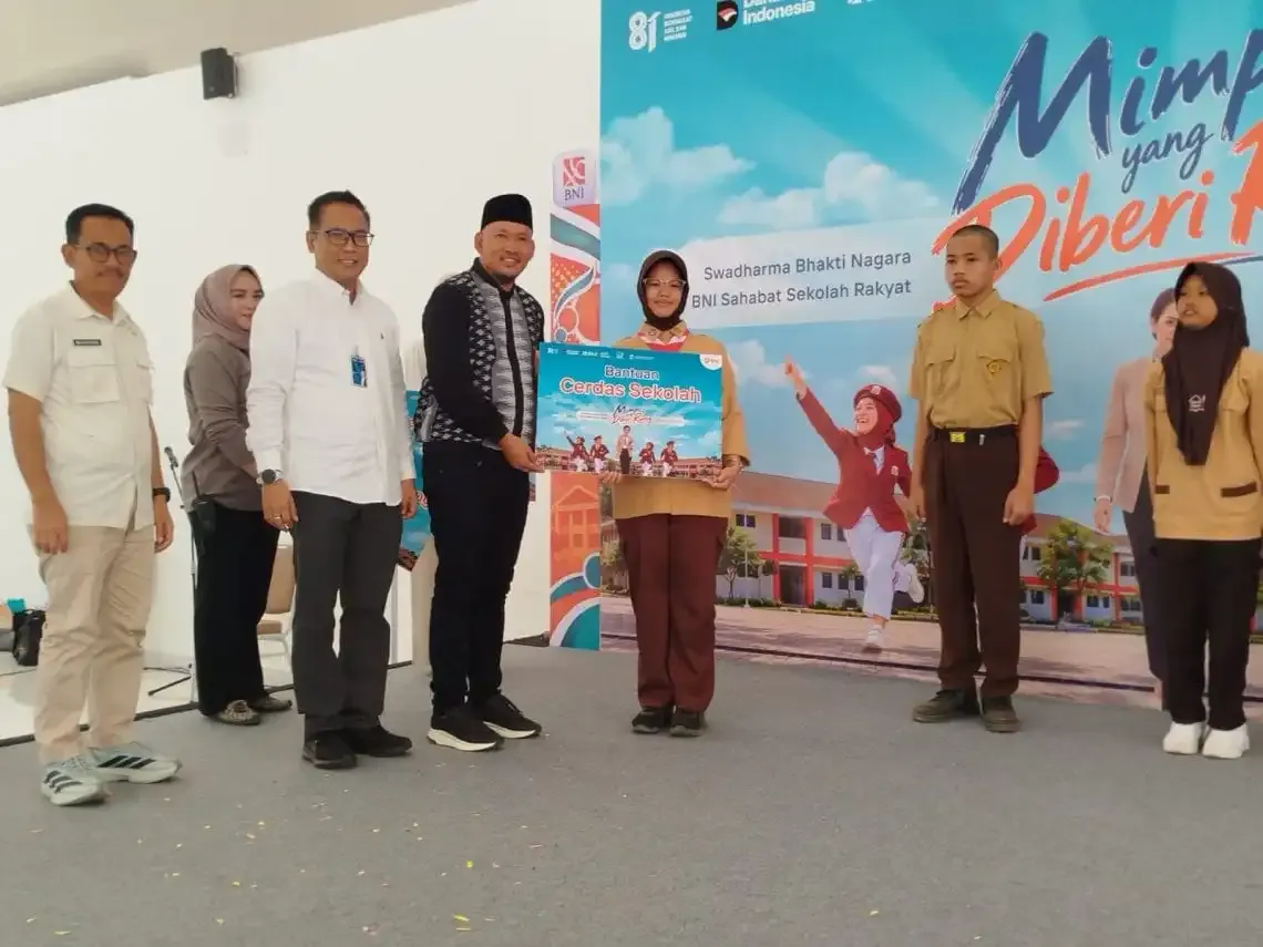 BNI Bantu 136 Siswa Sekolah Rakyat dengan Saldo Tabungan