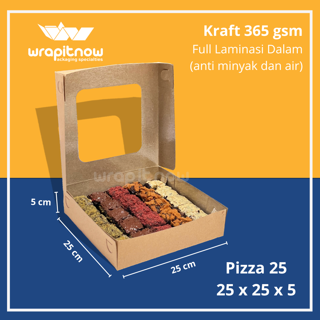 Harga Baru Turun: Box Pizza Kraft Ivory