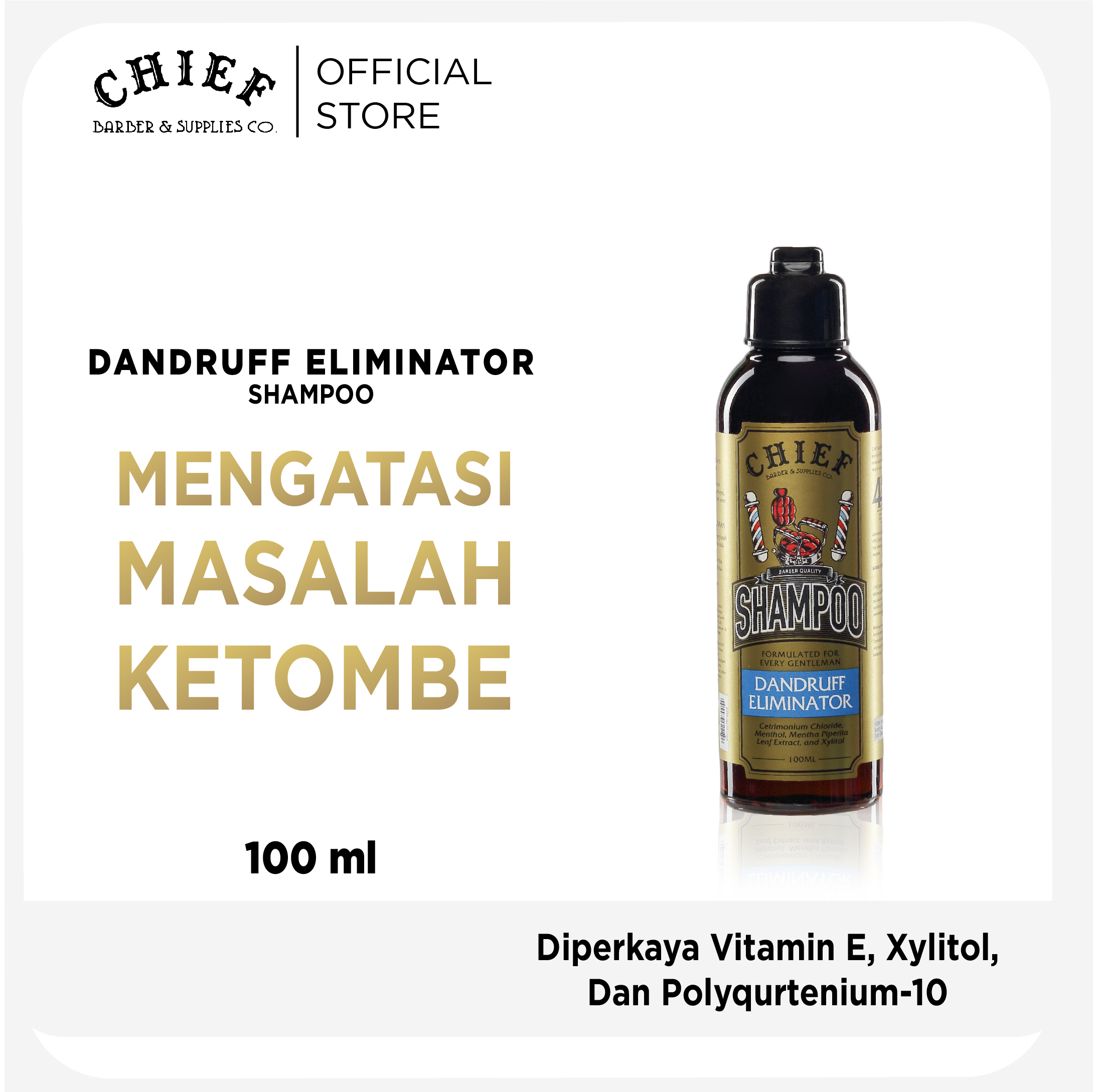 Harga Baru Turun: CHIEF SHAMPOO DANDRUFF