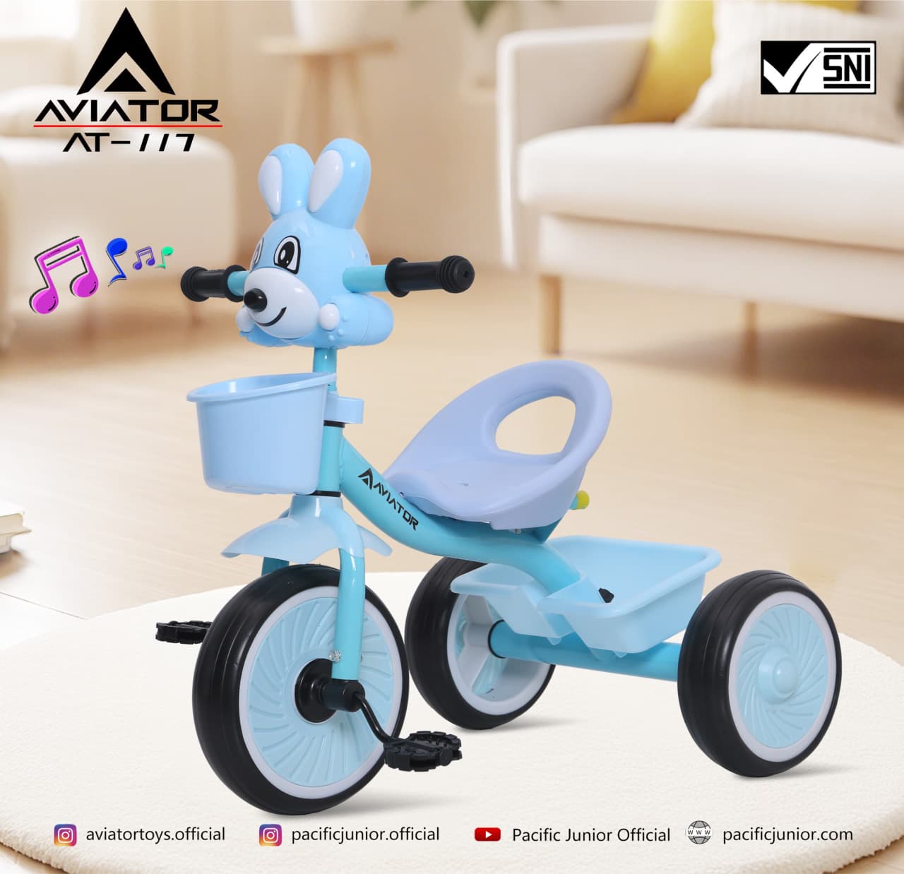 Harga Baru Turun: TRICYCLE AVIATOR AT