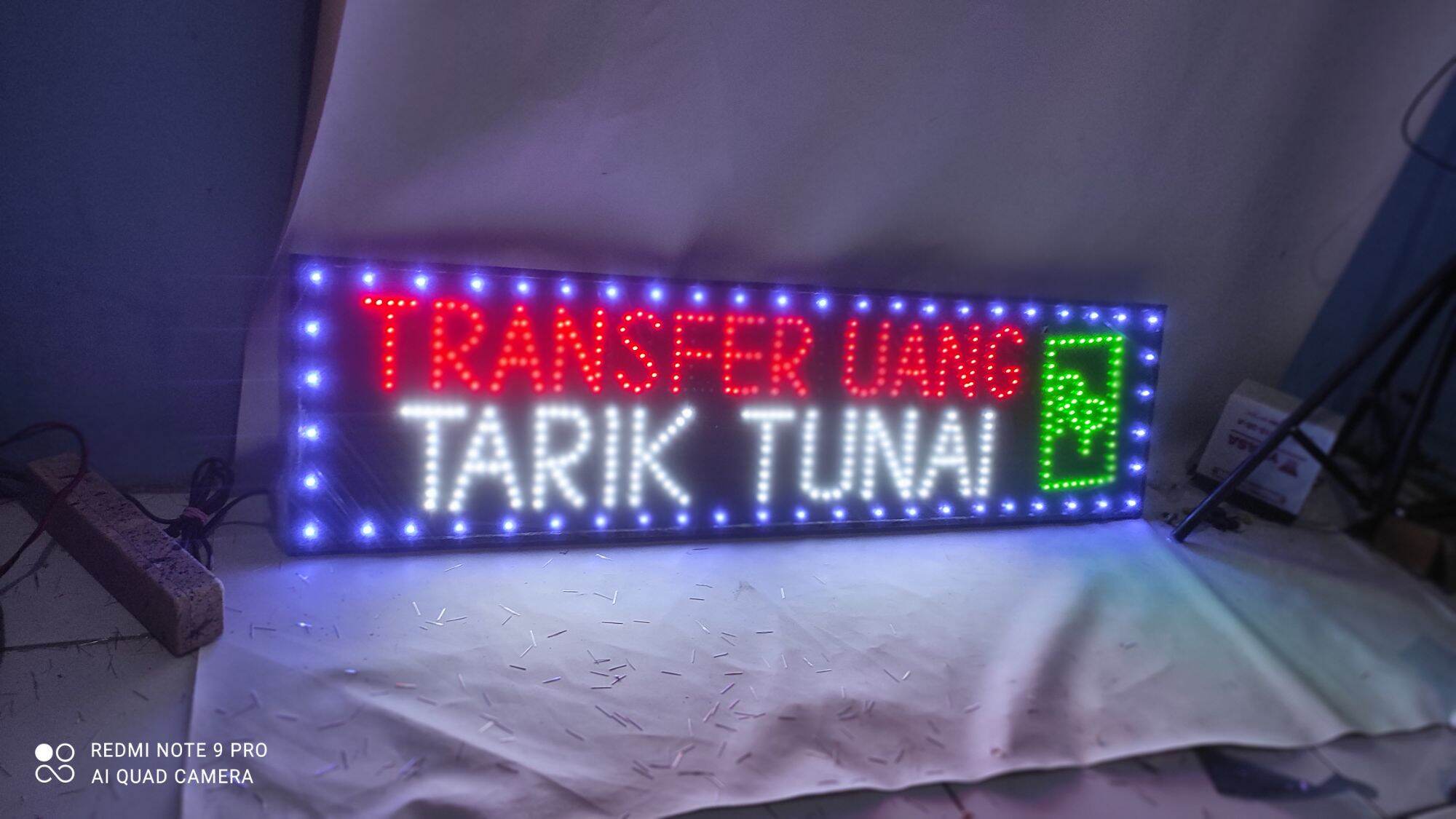 Harga Baru Turun: tulisan lampu led sign
