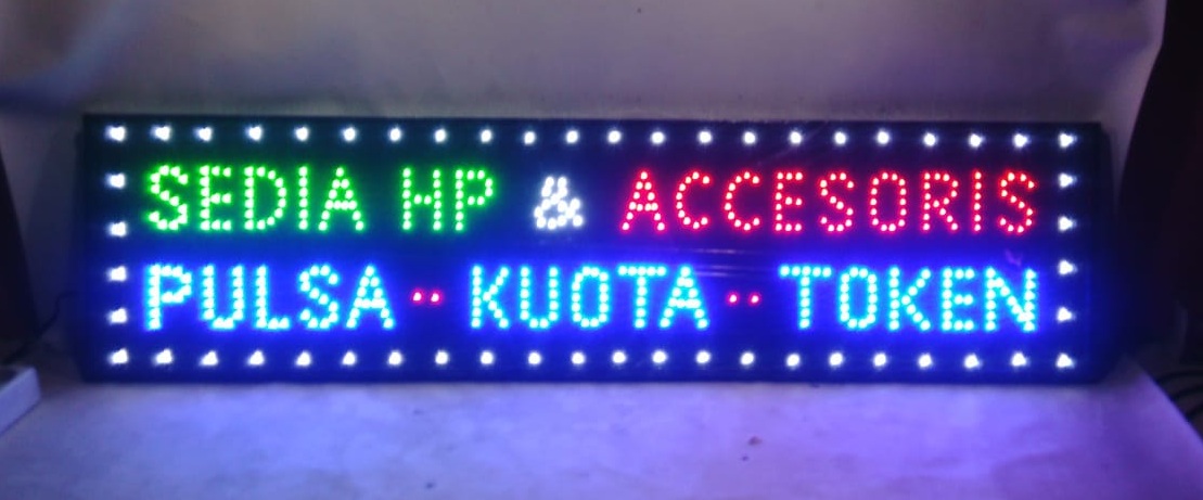 Harga Baru Turun: Tulisan lampu LED sign