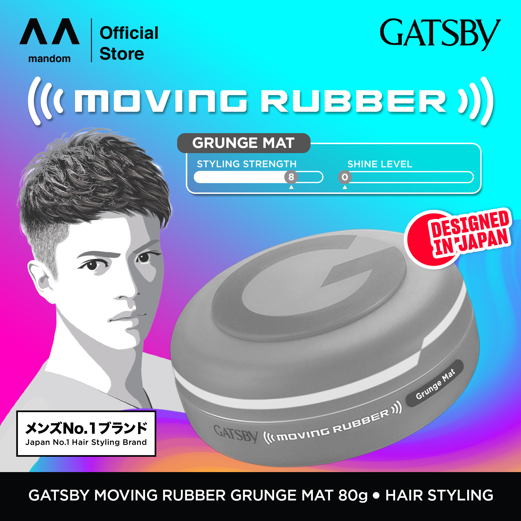 Harga Baru Turun: GATSBY Moving Rubber