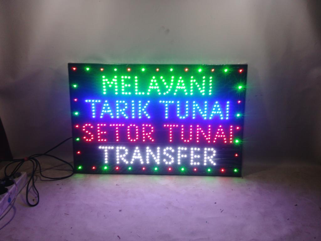 Harga Baru Turun: tulisan lampu led sign