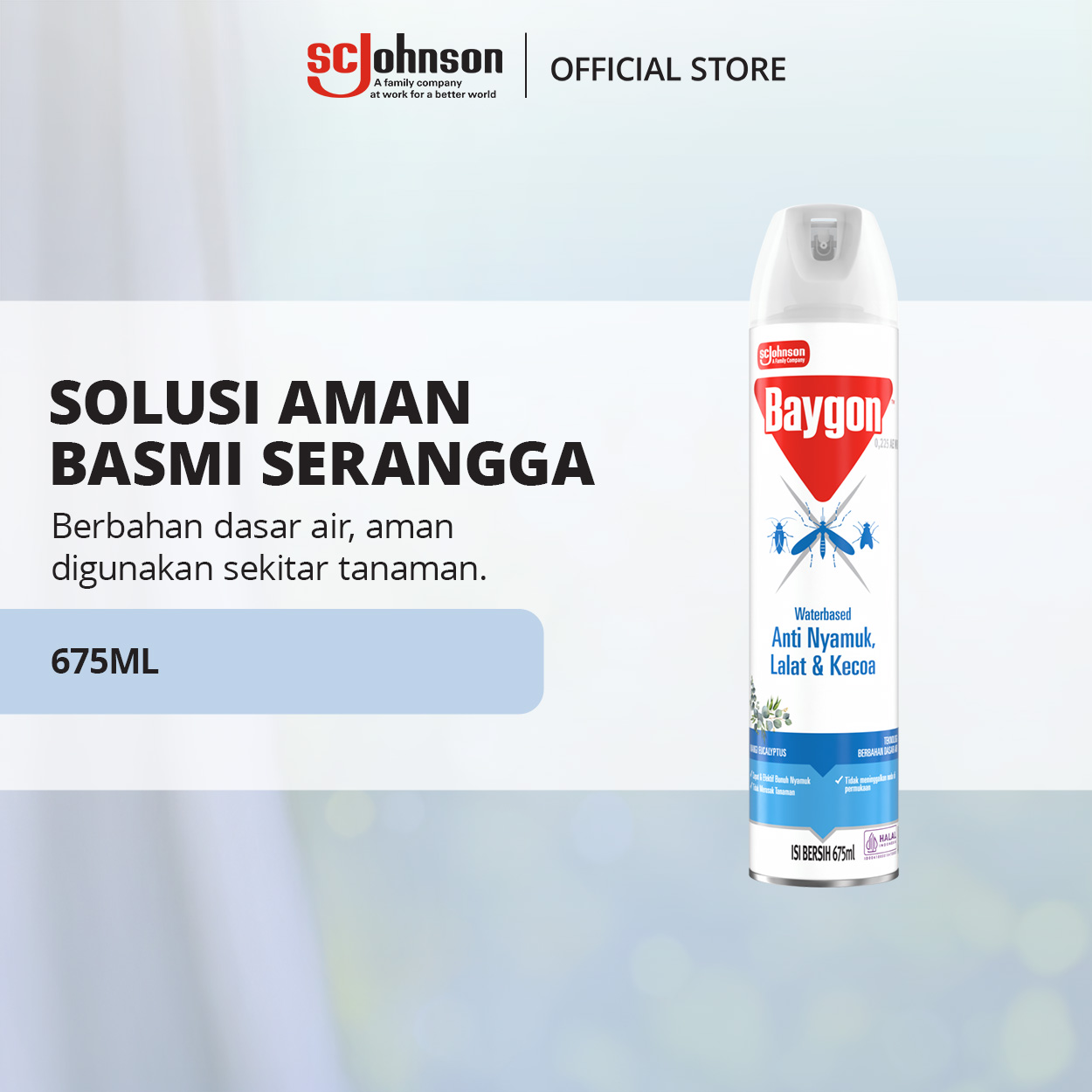 Harga Baru Turun: Baygon Aerosol