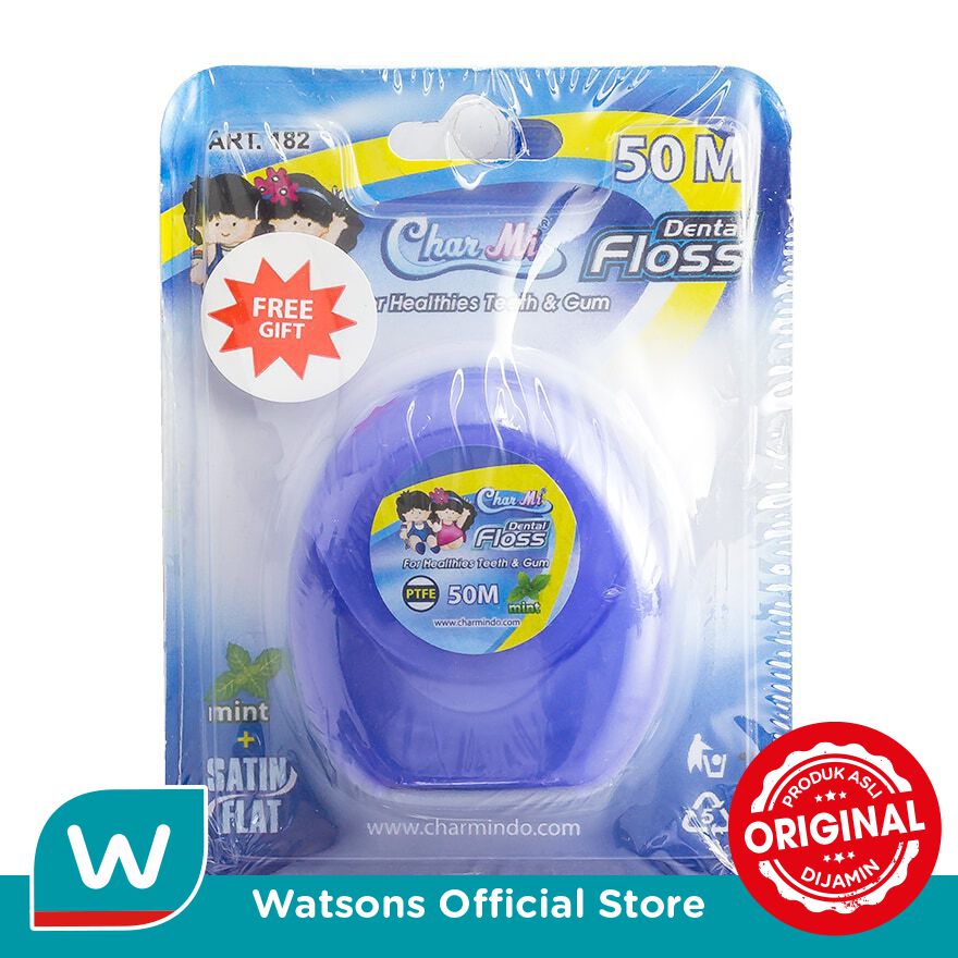 Turun 25%: Charmi Dental Floss 50m