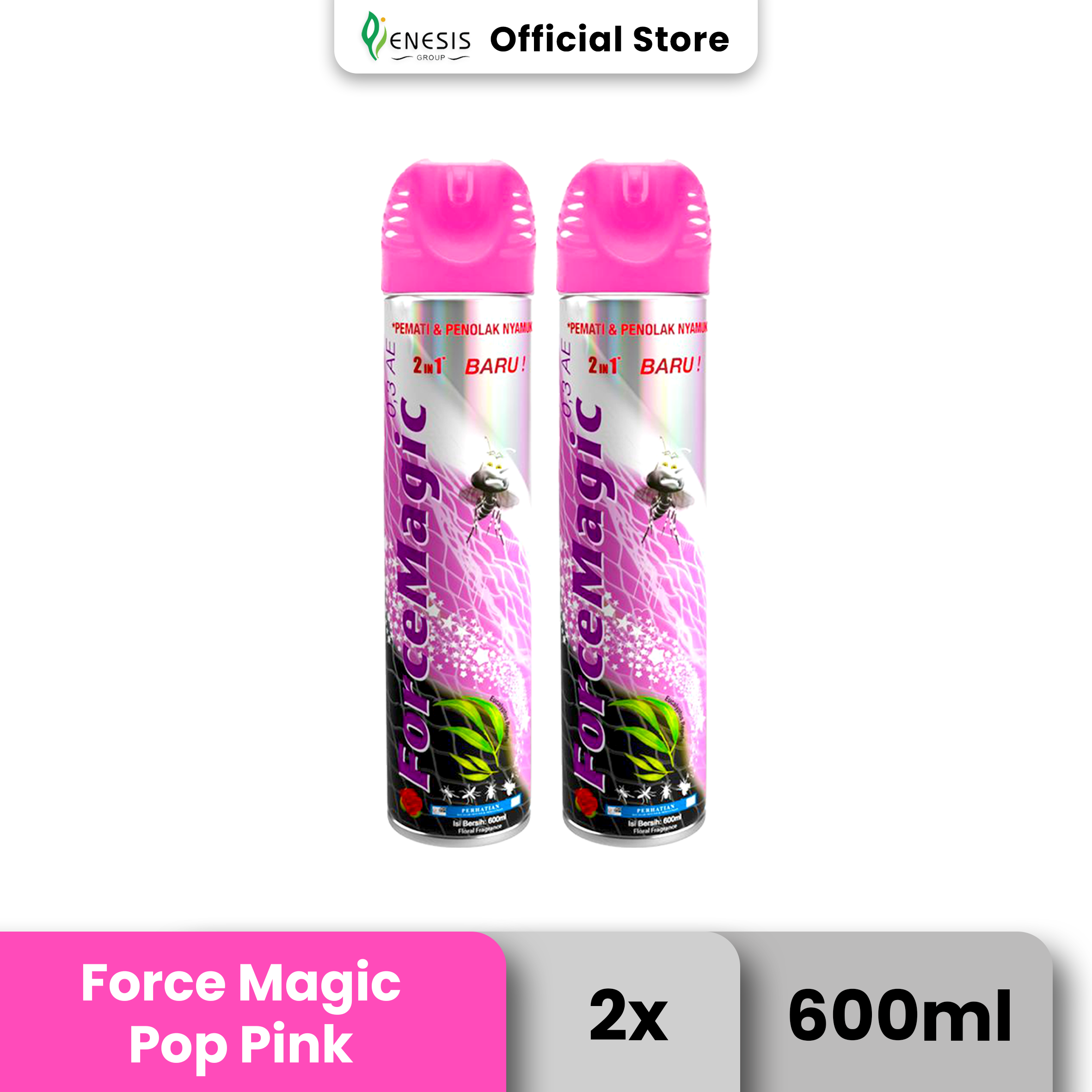 Harga Baru Turun: Force Magic Floral Pop