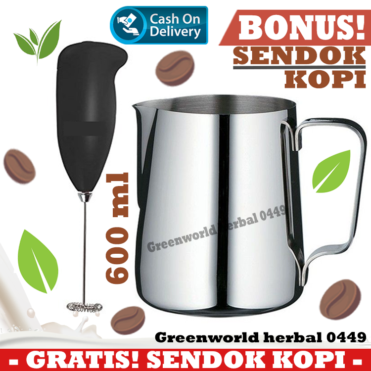 Turun 26%: Paket Alat Kopi Milk Jug