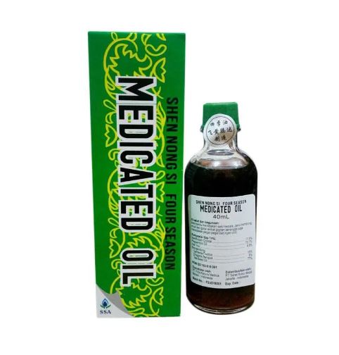 Harga Baru Turun: MEDICATED OIL 40ML