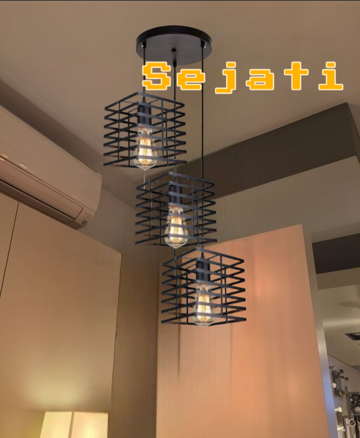 Harga Baru Turun: Kap lampu hias gantung