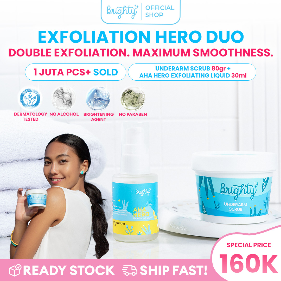 Harga Baru Turun: Brighty AHA HERO Serum