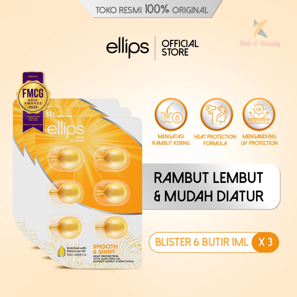 Harga Baru Turun: Ellips Hair Vitamin
