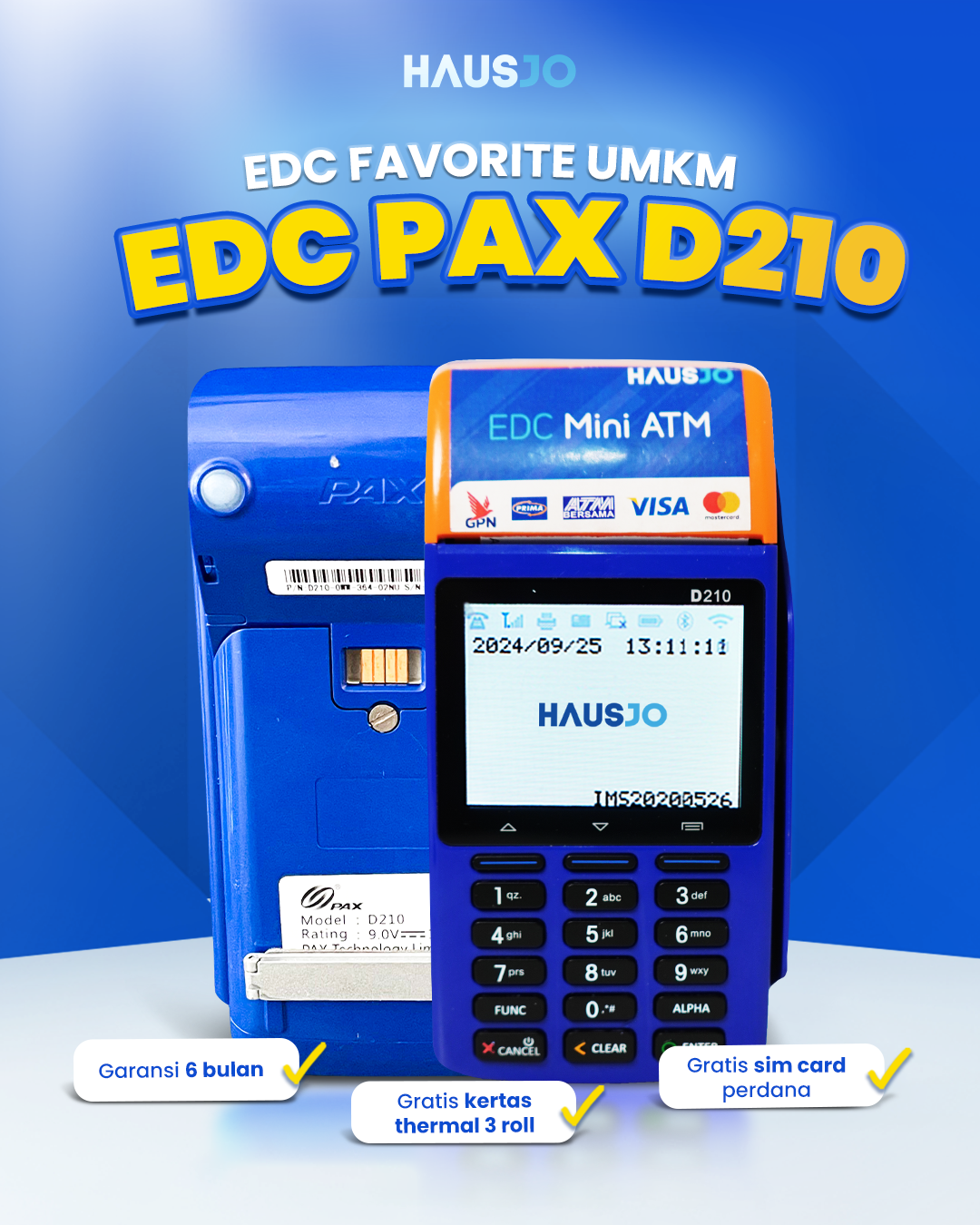 Harga Baru Turun: Hausjo EDC D210 Mini