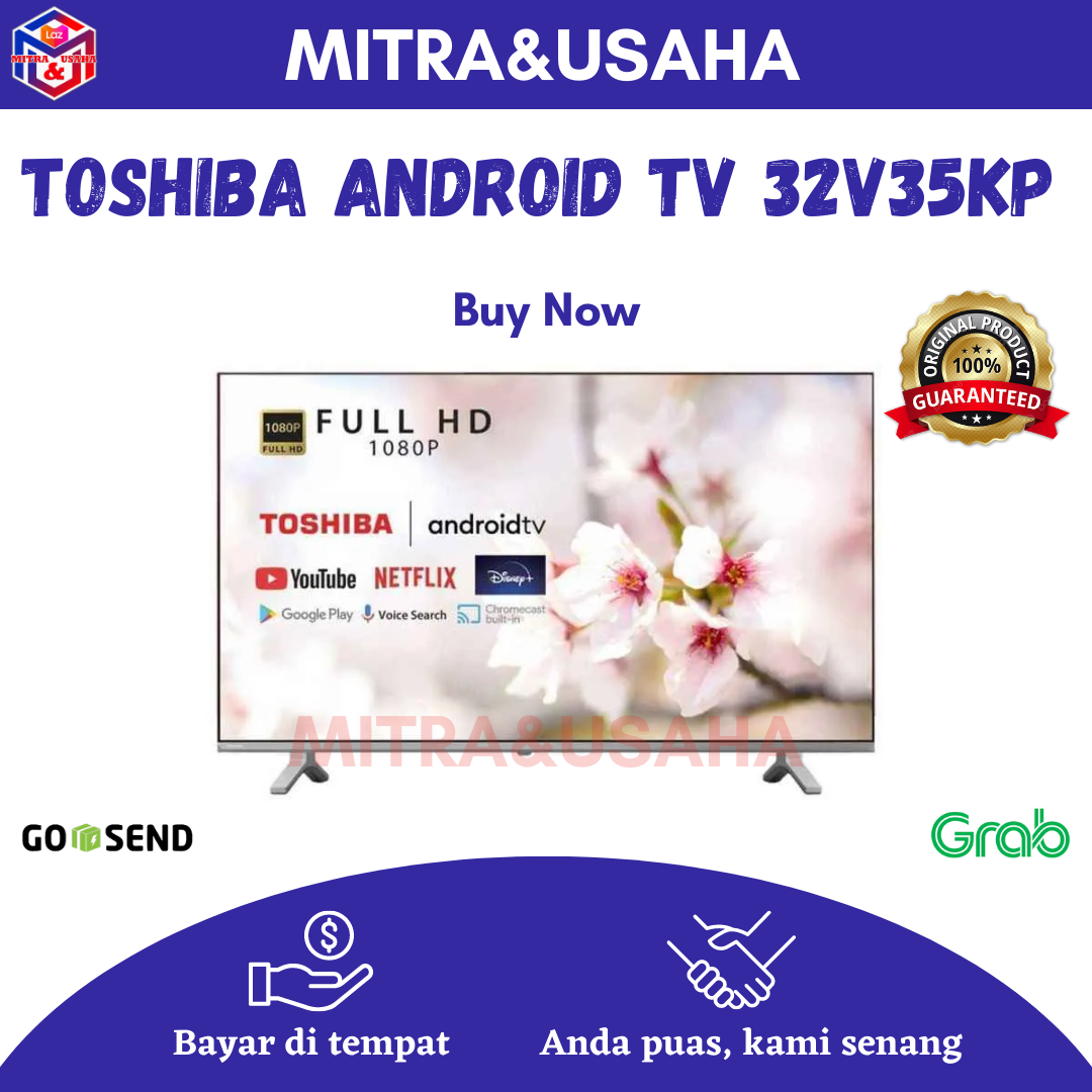 Harga Baru Turun: LED TV TOSHIBA 32V35KP
