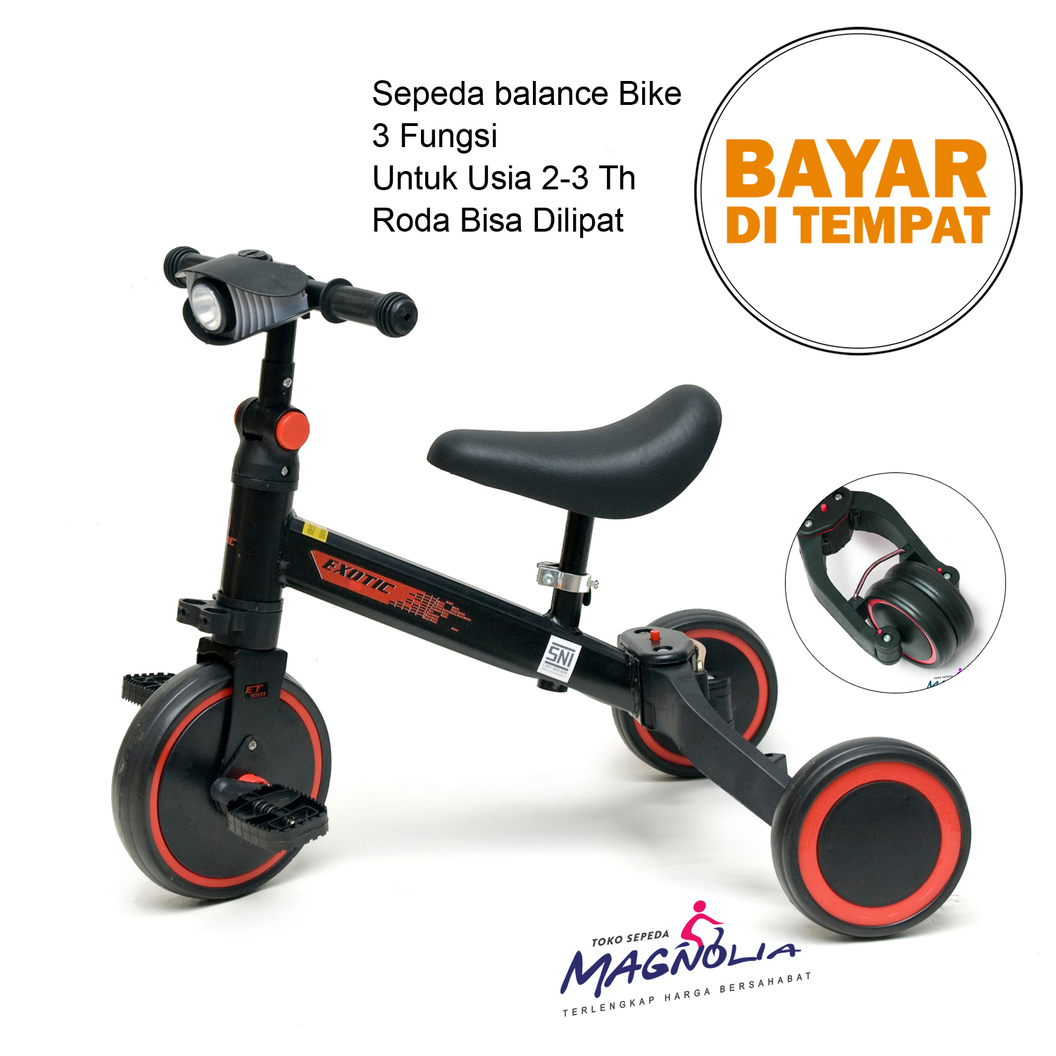 Harga Baru Turun: Sepeda Balance Bike